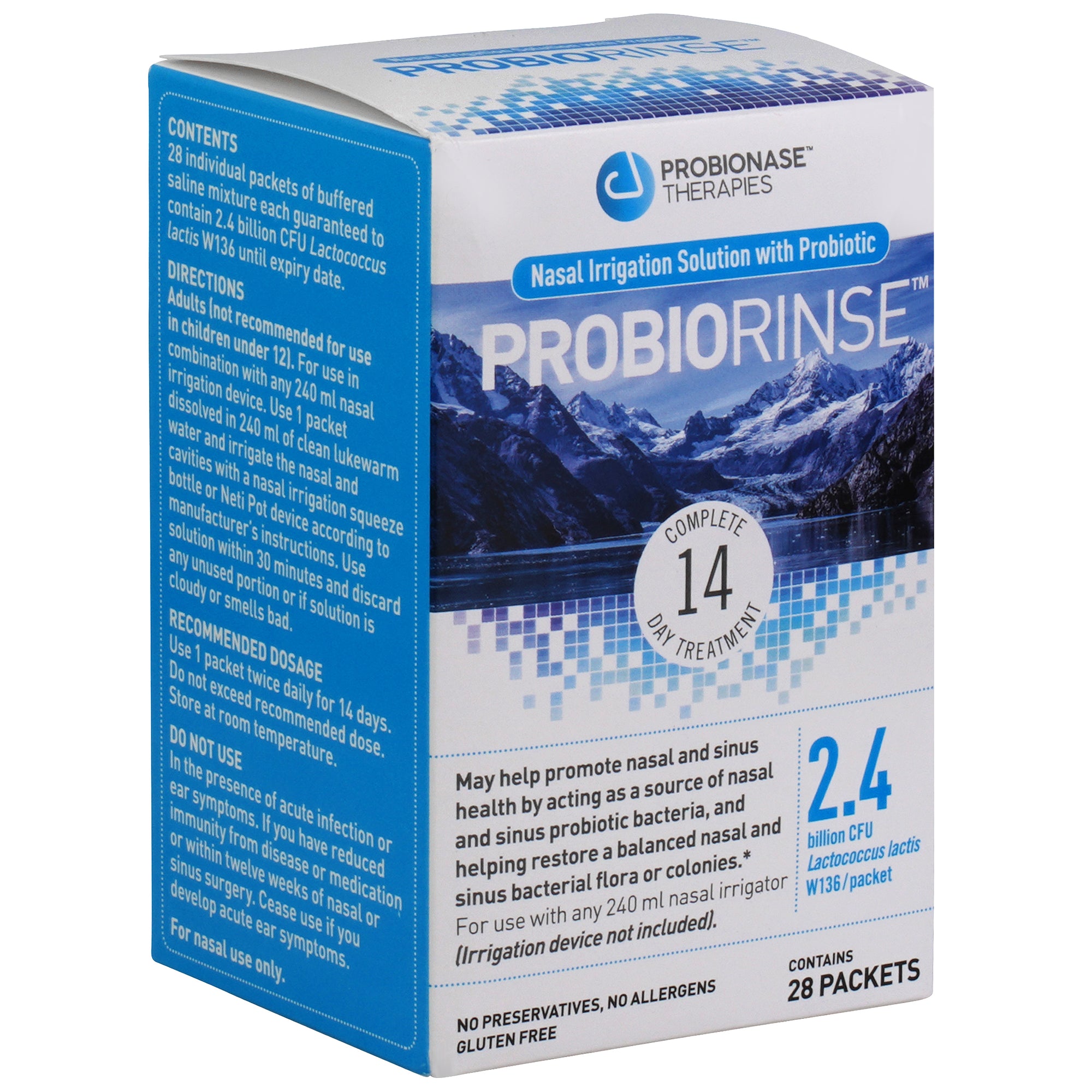 Probiorinse Nasal Irrigation for US Fulfillment